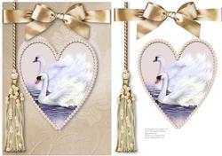 Chocolate Box Swans