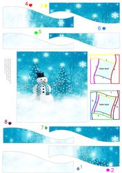 Snow is Glistening - Wavy Edge Spiral Ss