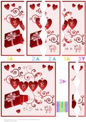Love is a Gift - Wavy Stacker