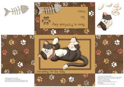 Something for the Kitty - 5 Min Gift/money Wallet