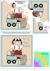 For My Baby Brother - Shell Corner Stacker