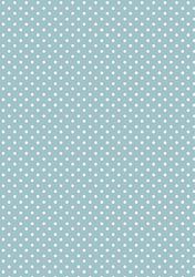 Baby Blue Polka Dot