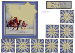 We Three Kings - Card Front + Teabag Tiles