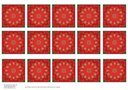 Poinsettea - Teabag Tiles
