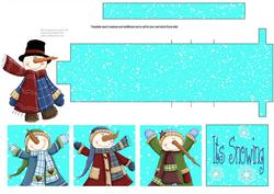 Snowman - Waterfall