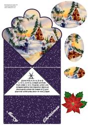 Purple Winter Haze - Scallop Top Diamond