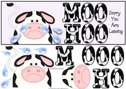 Moo Hoo - Sorry You Are Leaving - Dl + Decoupage