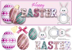 Happy Easter Eggs - Dl + Decoupage