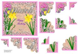 March Birthday - Daffodil