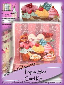 Pop & Slot - Did Someone Say Cake! - Card Kit