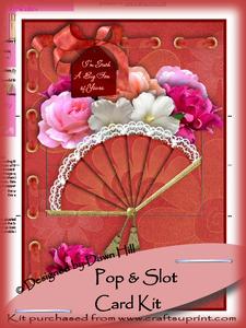 Pop & Slot - a Big Fan - Card Kit