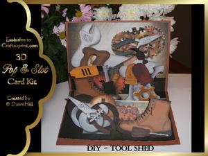 Pop & Slot - DIY Tool Shed