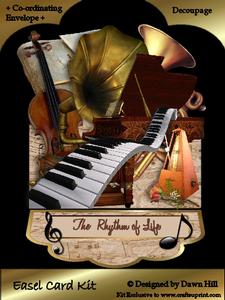 Easel Card Kit - the Rythm of Life
