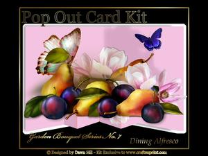 Popout - Garden Bouquet - Dining Alfresco