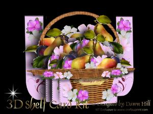 3D Shelf Card - Fruitful Day