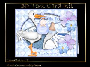 Bundle of Joy - 3D Tent Card Kit