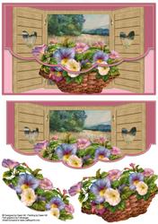 Out of My Window - Envelope Card