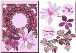 Pink Paisley & Flowers