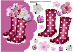 Bootiful - Wellie Boots - Cerise Pink