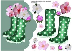 Bootiful - Wellie Boots - Jade Green