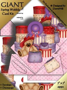 Giant Spring Wobble Card Kit - One for the Memory Box