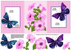 Butterflies & Petunias