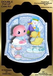 Pop Up - New Mummy Daddy Baby Boy