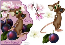 Sorry Plum Forgot