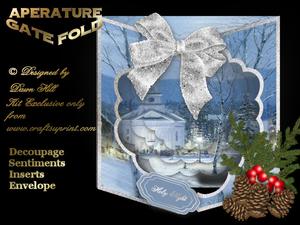 Aperture Gatefold Card Kit - Holy Night