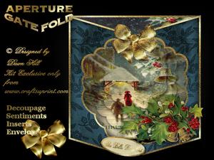 Aperture Gatefold Card Kit - the Bells Ring Out