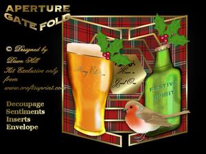 Aperture Hex Gatefold - Get Into the Christmas Spirit