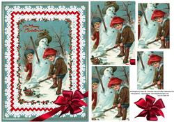 Children Love Snowmen