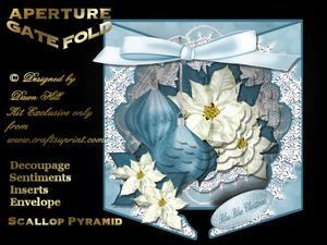 Aperture Gatefold Kit - Blue Blue Christmas