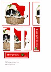 Snuggle Up for Christmas Panel