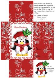 5 Mins Gift Voucher Pouch - Penguin