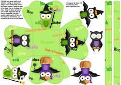 Trick or Treat Baskets - Halloween What a Hoot