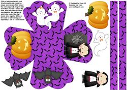 Trick or Treat Baskets - Boo You Don't Scare Me