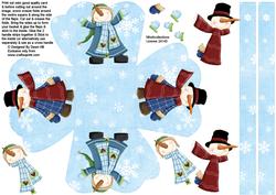 Christmas Treats Basket - Snow Time