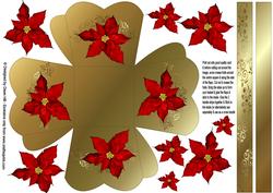 Christmas Treat Baskets - Poinsettea's