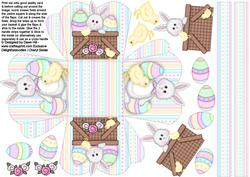Treat Basket - Easter is Eggciting