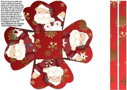 Treat Basket - Santa