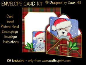 Envelope Card - Card Kit - Dear Santa