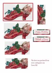 Slipper and the Rose Pyramid Topper