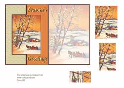Sleigh Ride in the Snow