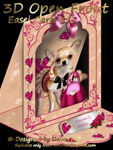 3D Open Front Easel Kit - Adorable