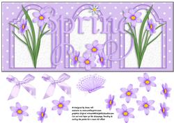 Tri Panel - the Joys of Spring