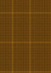 Brown Check Textured Tartan