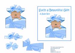 Beautiful Gift - New Baby Boy