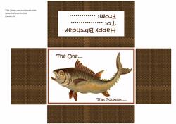The One That Got Away - Money Card Wallet