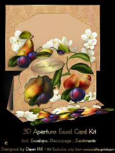 Green Fingers - 3D Aperture Card Kit